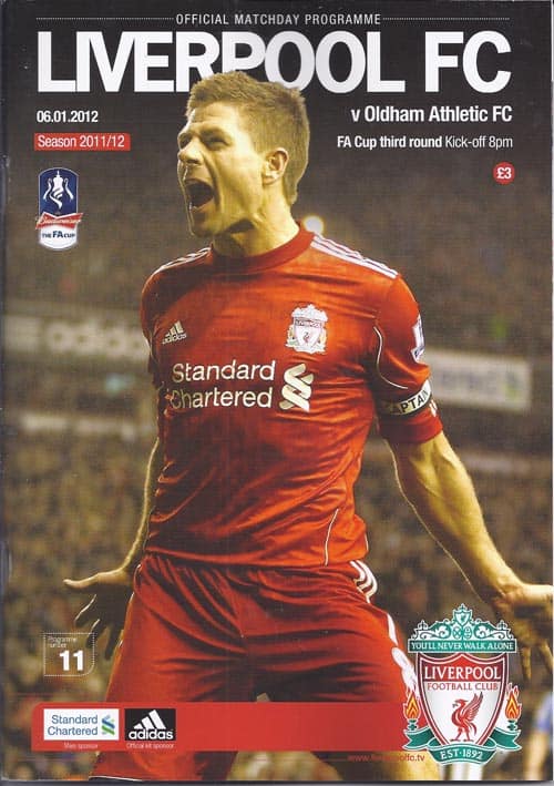Liverpool FC v Oldham Athletic FC